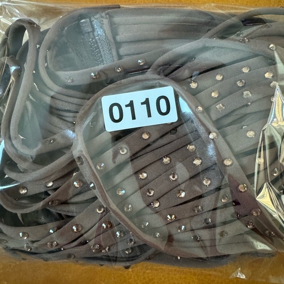 SKIMS RHINESTONE SWIM STRAPPY SKIRT - Picture 12 of 12